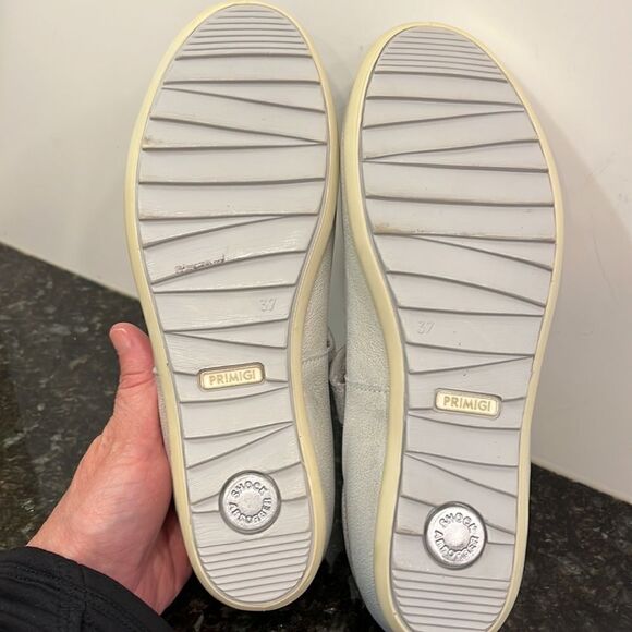 Primigi Women’s Silver Strap Shoe Flats-Size 37 - Picture 8 of 9